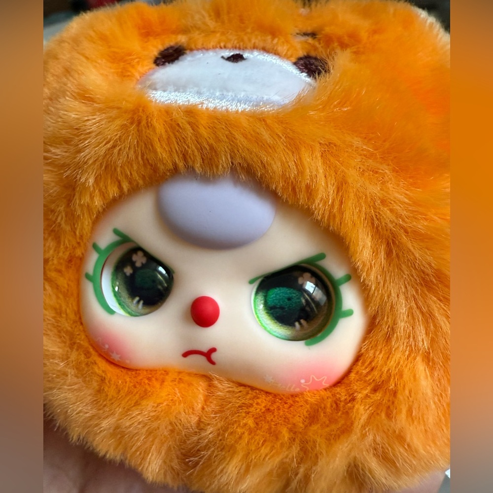 Baby Three all style green eyes